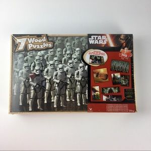 🛍️5/$20 Star Wars 7pk Wooden Puzzles
